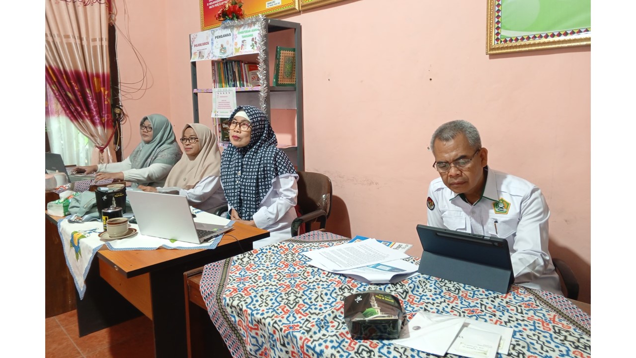 Merancang RPP dan Asesmen Bermakna, Kemenag Tanggamus Ikuti Webinar Nasional Bersama Pokjawasmadnas