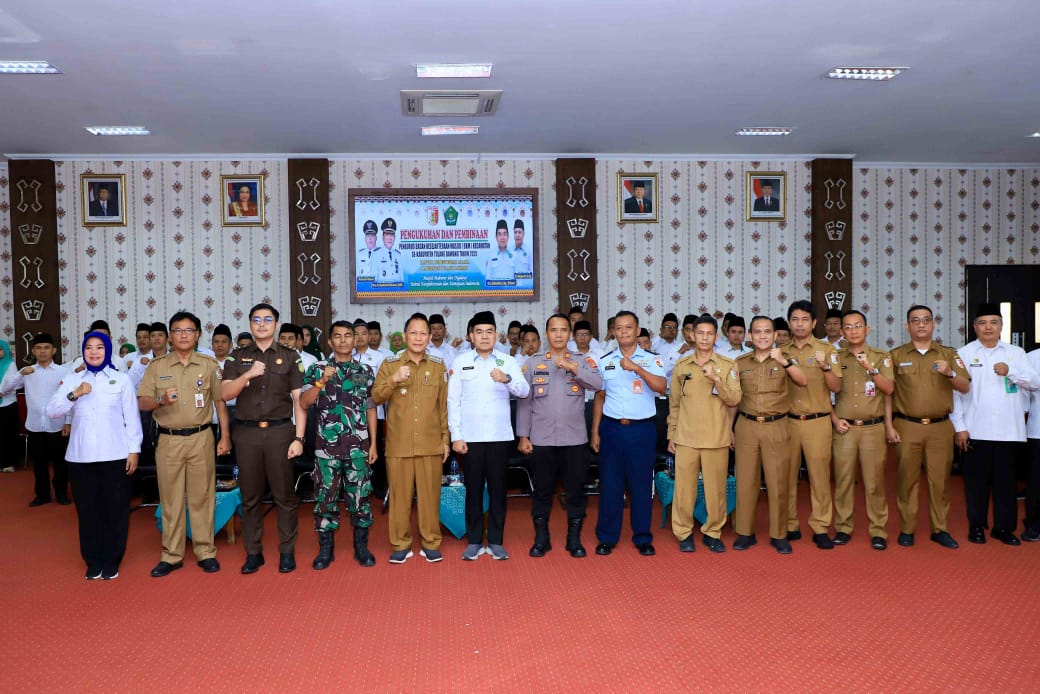 Bupati Tulang Bawang Resmi Kukuhkan Pengurus BKM Kecamatan Kabupaten Tulang Bawang