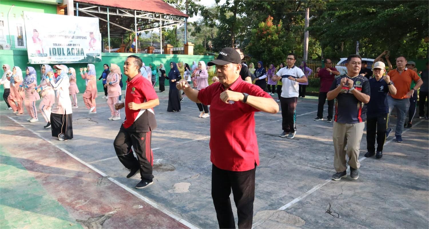 Kemenag Bandar Lampung Meriahkan Peaceful Muharram 1447 H dengan Berbagai Kegiatan Sosial : Senam, Donor Darah, dan Baksos
