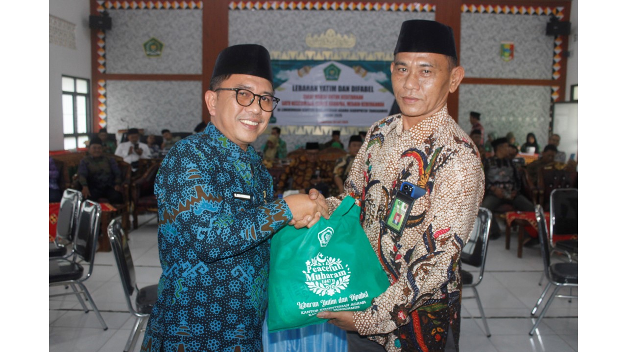 Kemenag Tanggamus Ikut Semarakkan Lebaran Yatim dan Difabel 2025: Refleksi 10 Muharam yang Sarat Kepedulian