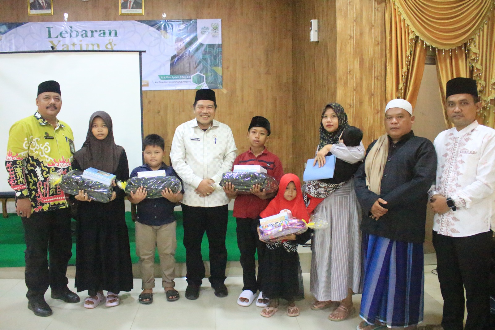 Kemenag Pringsewu Gelar Santunan Yatim Piatu dan Difabel di Pekan Muharram 1447 H