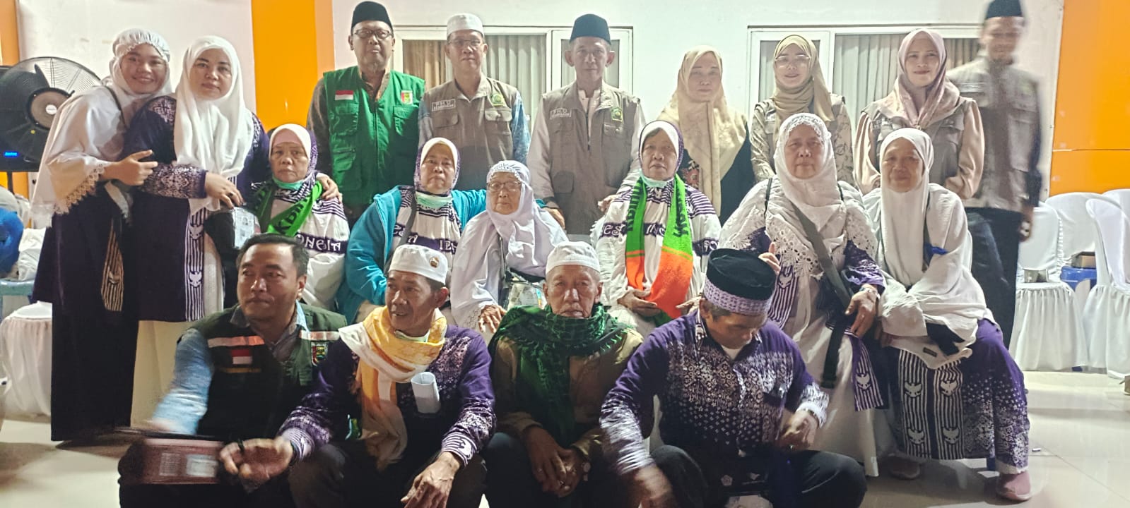 Kepala Kemenag Sambut Kepulangan 15 Jamaah Haji Kabupaten Pesawaran
