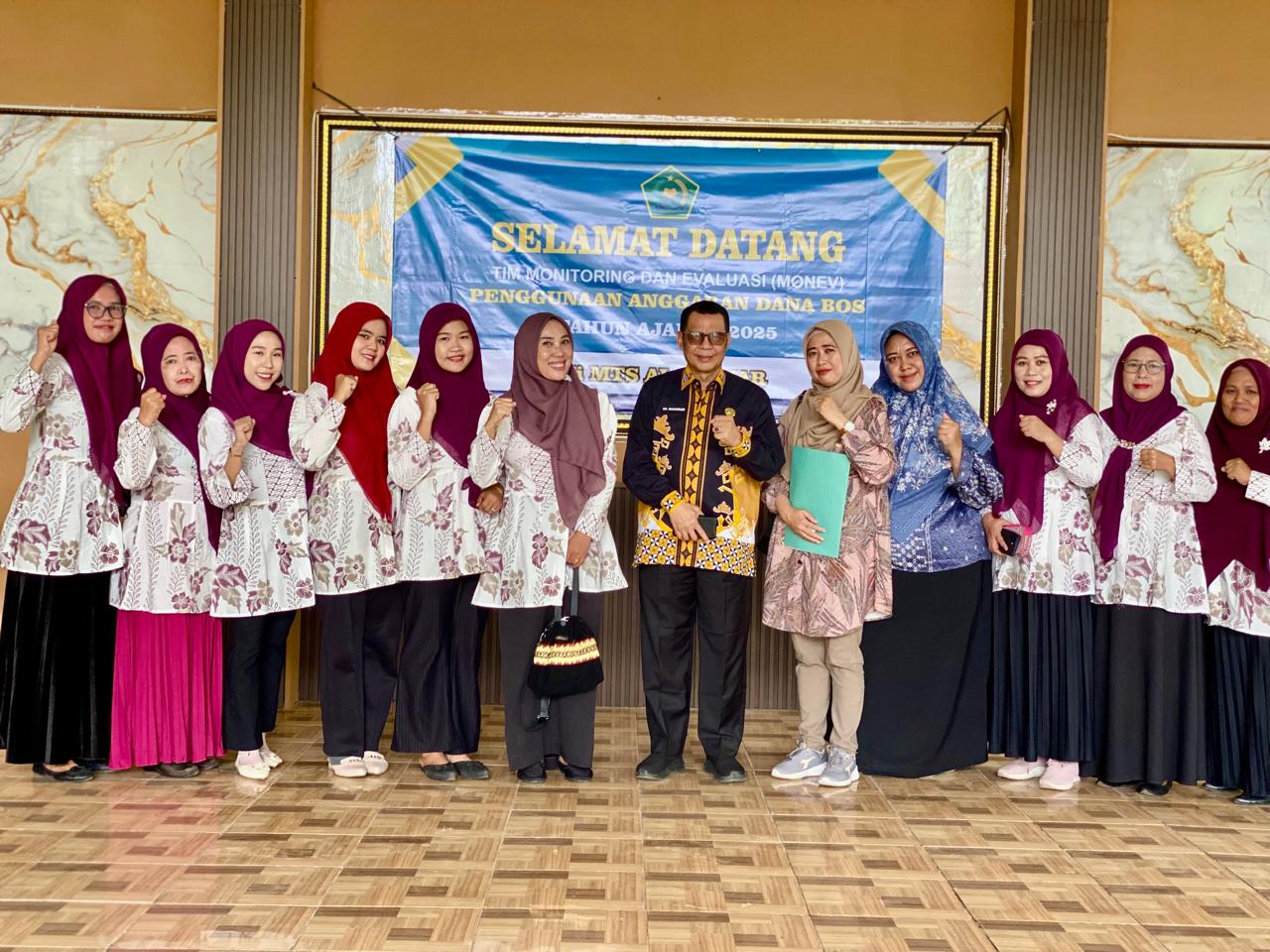 Kemenag Kota Bandar Lampung Monitoring Dana BOS: Potret Nyata Kondisi di Lapangan