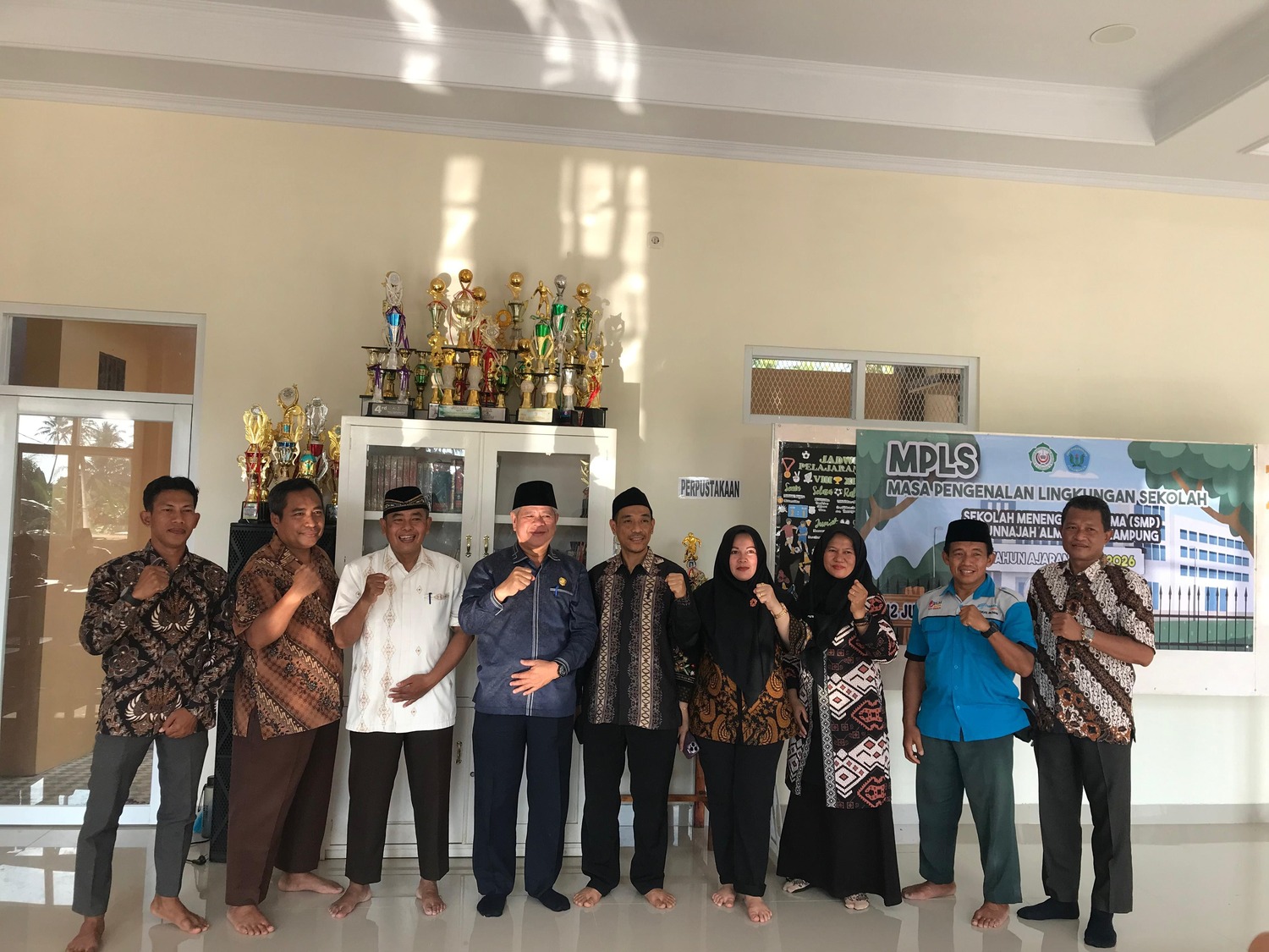 Kemenag Pesawaran Dampingi Kanwil Lakukan Verifikasi dan Visitasi Ijop Ponpes