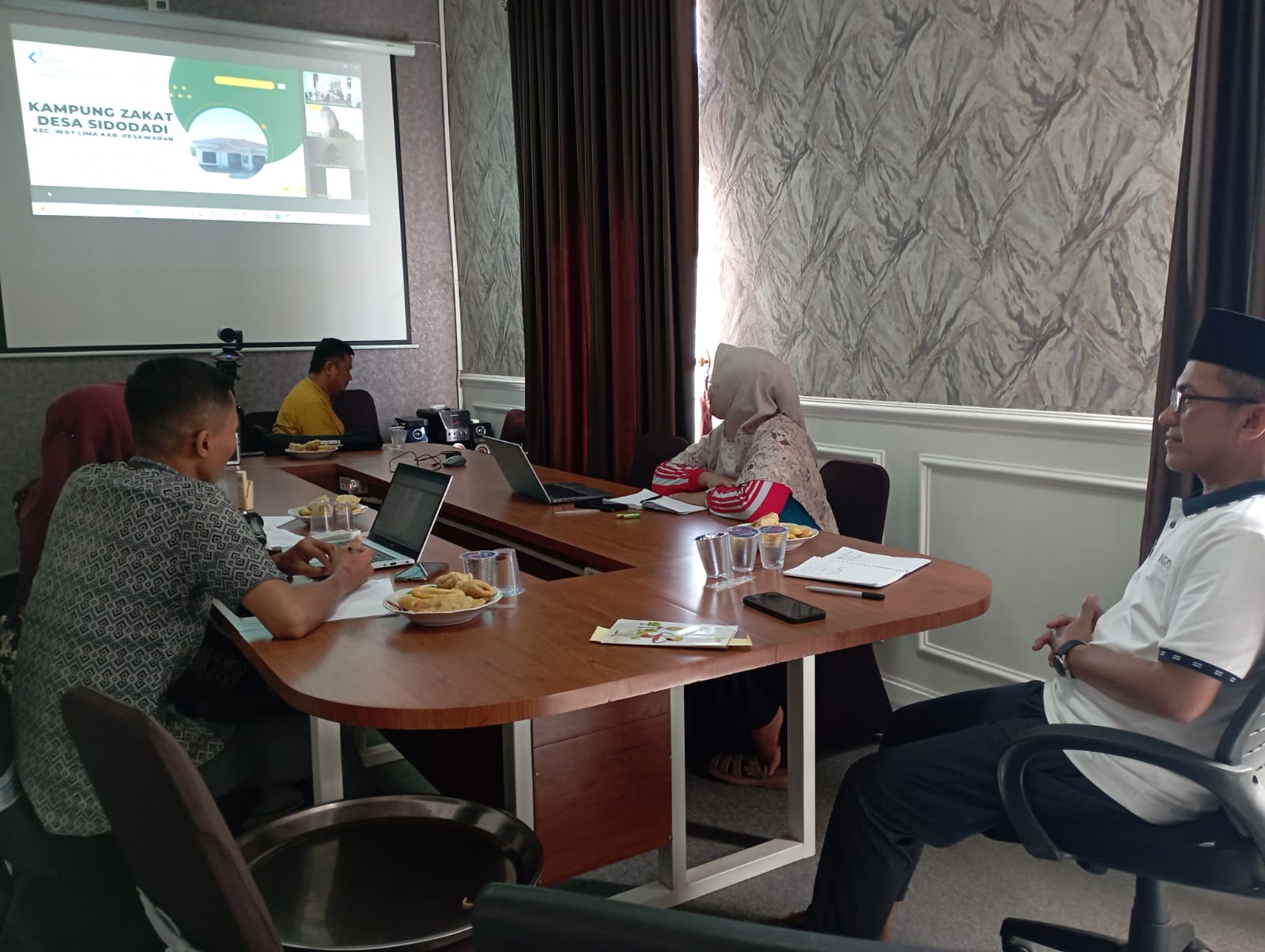 Desa Sidodadi Kecamatan Gedongtataan Wakili Pesawaran pada Seleksi Wawancara Kampung Zakat 2025