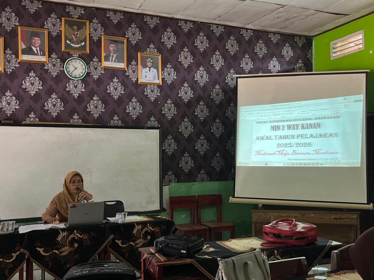Sambut Tahun Pelajaran 2025/2026 MIN 1 Way Kanan Gelar Rapat Koordinasi Internal Madrasah