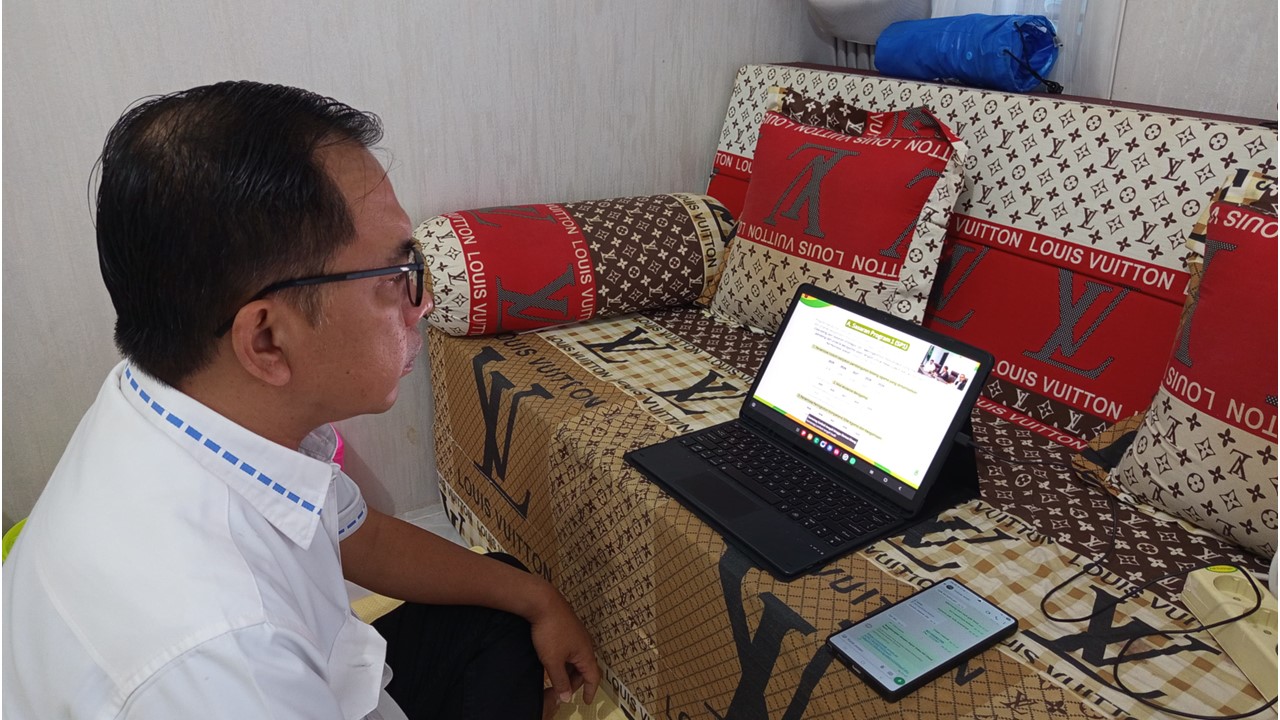 Menag RI Tegaskan Peran ASN sebagai Agen Moderasi Beragama, Kakan Kemenag Tanggamus Ikut Rapat Nasional Secara Hybrid