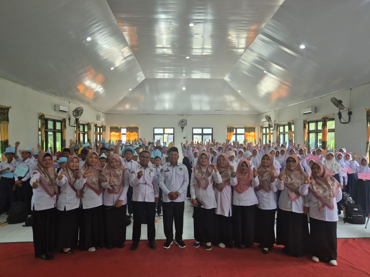 Buka MATSAMA Kepala MTsN 1 Lampung Utara Tekankan Kejujuran, Kedisiplinan dan Anti Bullying