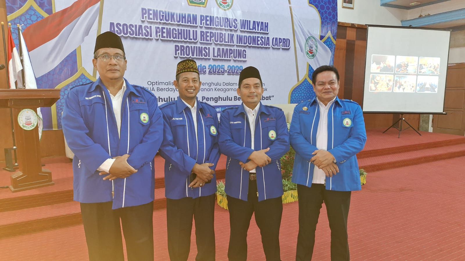 PW APRI Lampung 2025-2029 Resmi Dikukuhkan, Kepala KUA Banjit Jabat Pembina