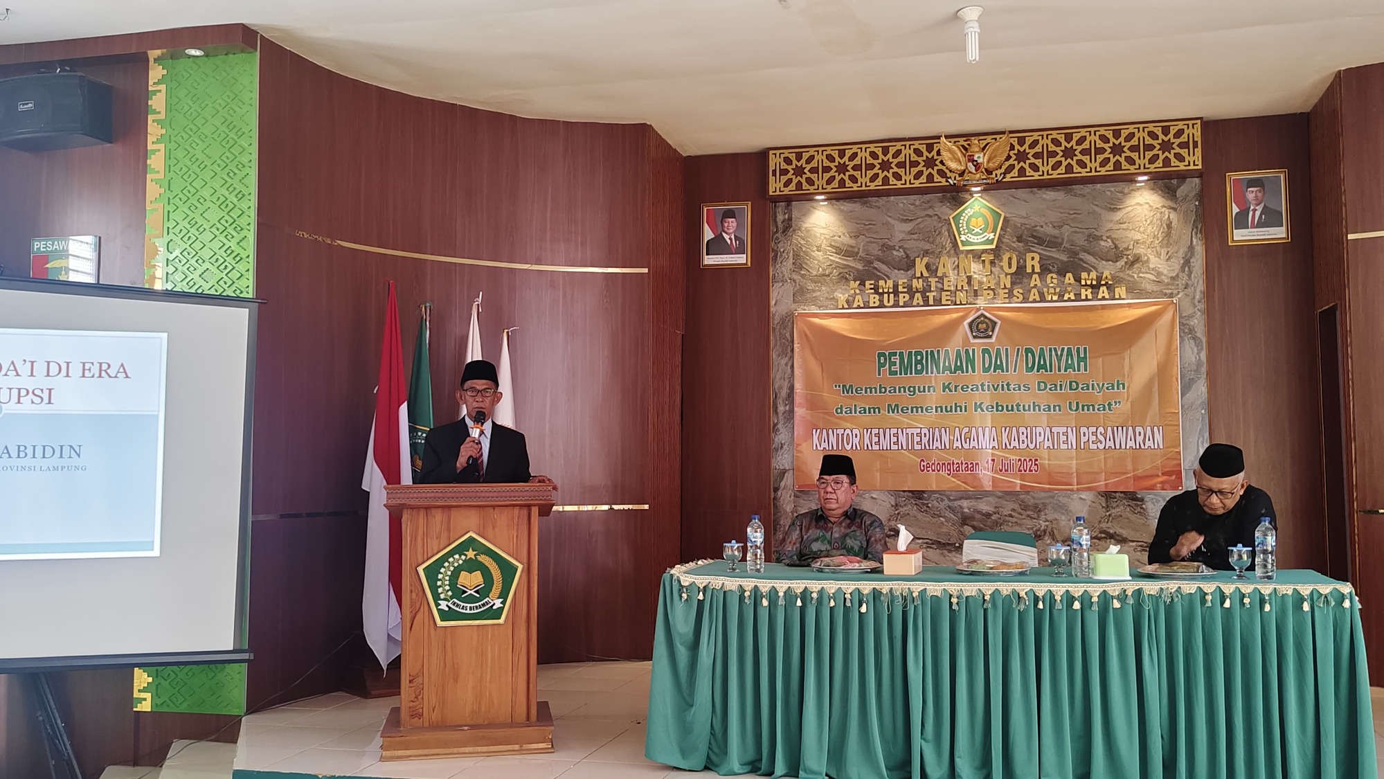 75 Dai dan Daiah Ikuti Pembinaan, Farid Wajedi: Mereka Agen Perubahan Umat