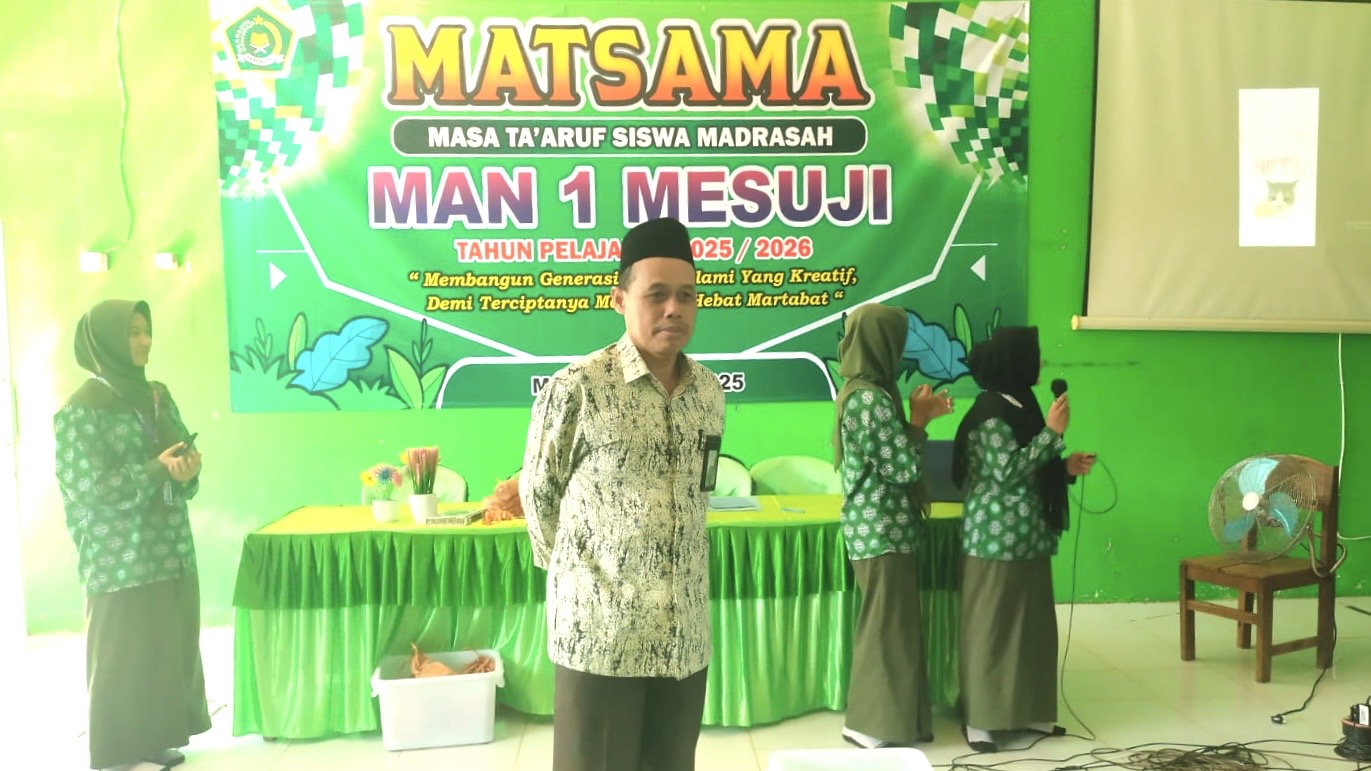 Pengawas Madrasah Kemenag Mesuji Kunjungi MAN 1 Mesuji dalam Kegiatan MATSAMA