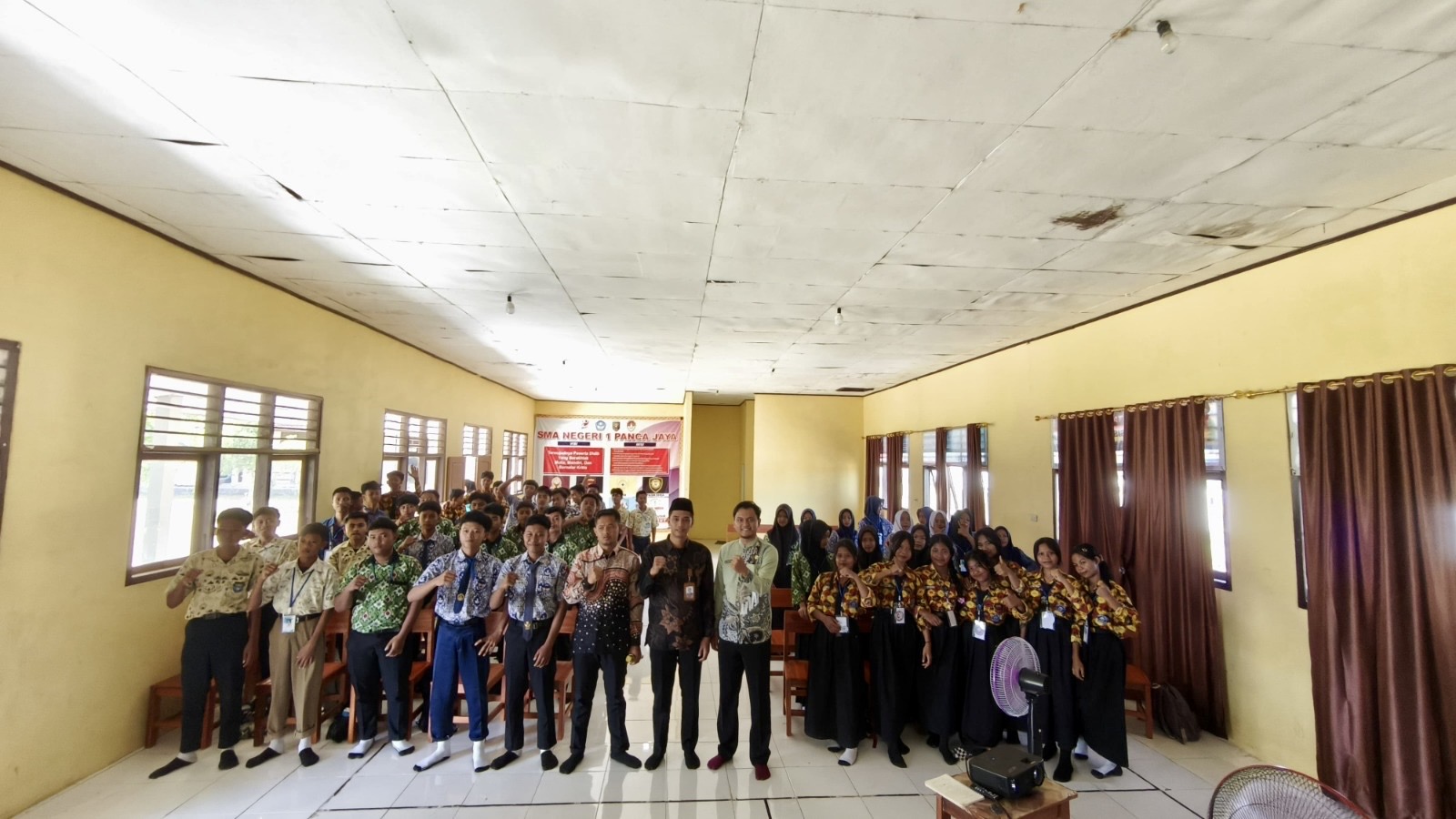 KUA Panca Jaya Laksanakan BRUS di SMAN 01 Panca Jaya