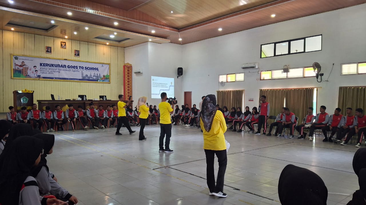 Kerukunan Goes to School: Kementerian Agama Provinsi Lampung Gelar Pembinaan untuk Siswa MAN 1 Bandar Lampung