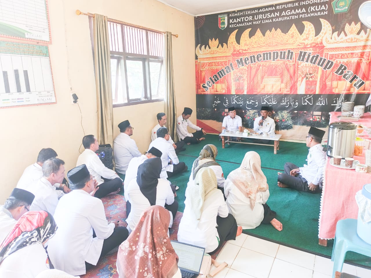 Kepala Kemenag Pesawaran Beri Pembinaan bagi ASN KUA di Wilayah Way Lima, Kedondong, dan Way Khilau
