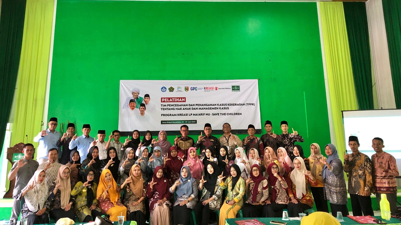 Kasi Penmad Buka Pelatihan TPPK LP Ma’arif NU Tanggamus: Tekankan Perlindungan Hak Anak