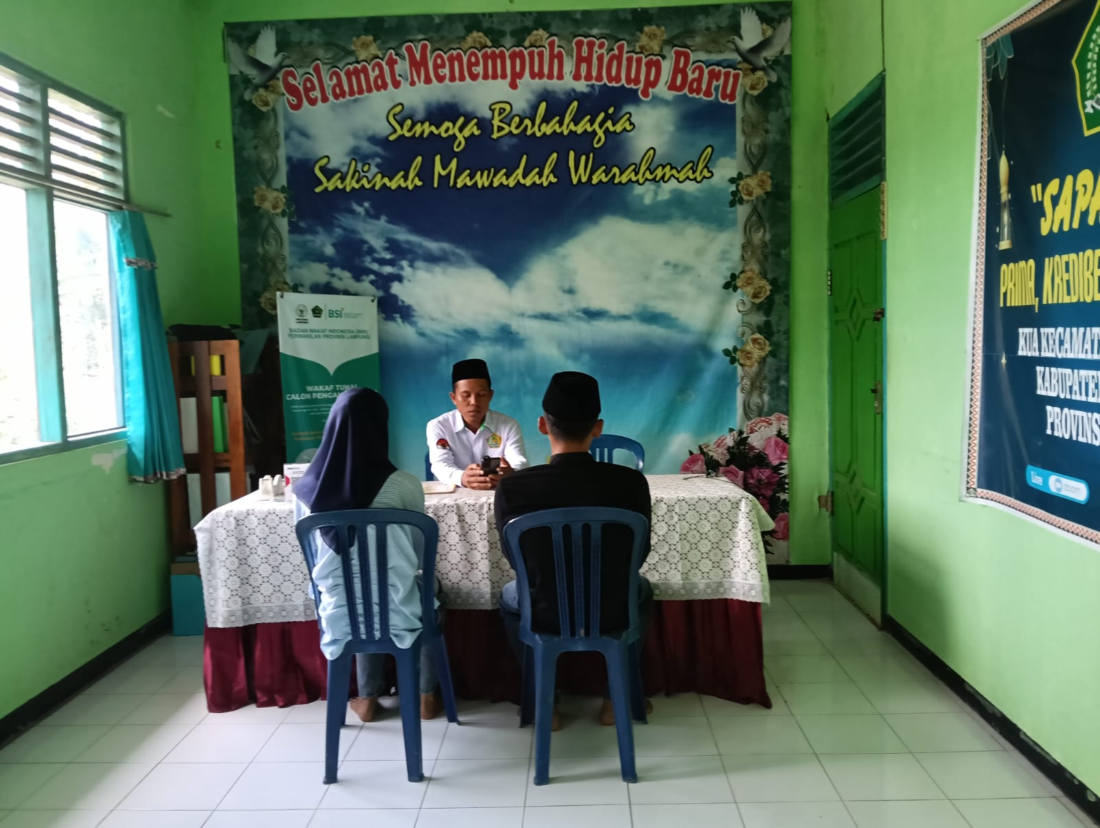 KUA Buay Bahuga: Dengan Bimwin Pasangan Pengantin Samawa
