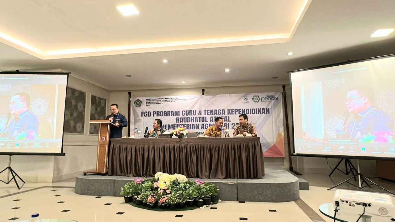 Wakili Lampung, Irawan dari MTsN 2 Way Kanan Ikuti Hari Kedua FGD Nasional GTK RA di Bogor