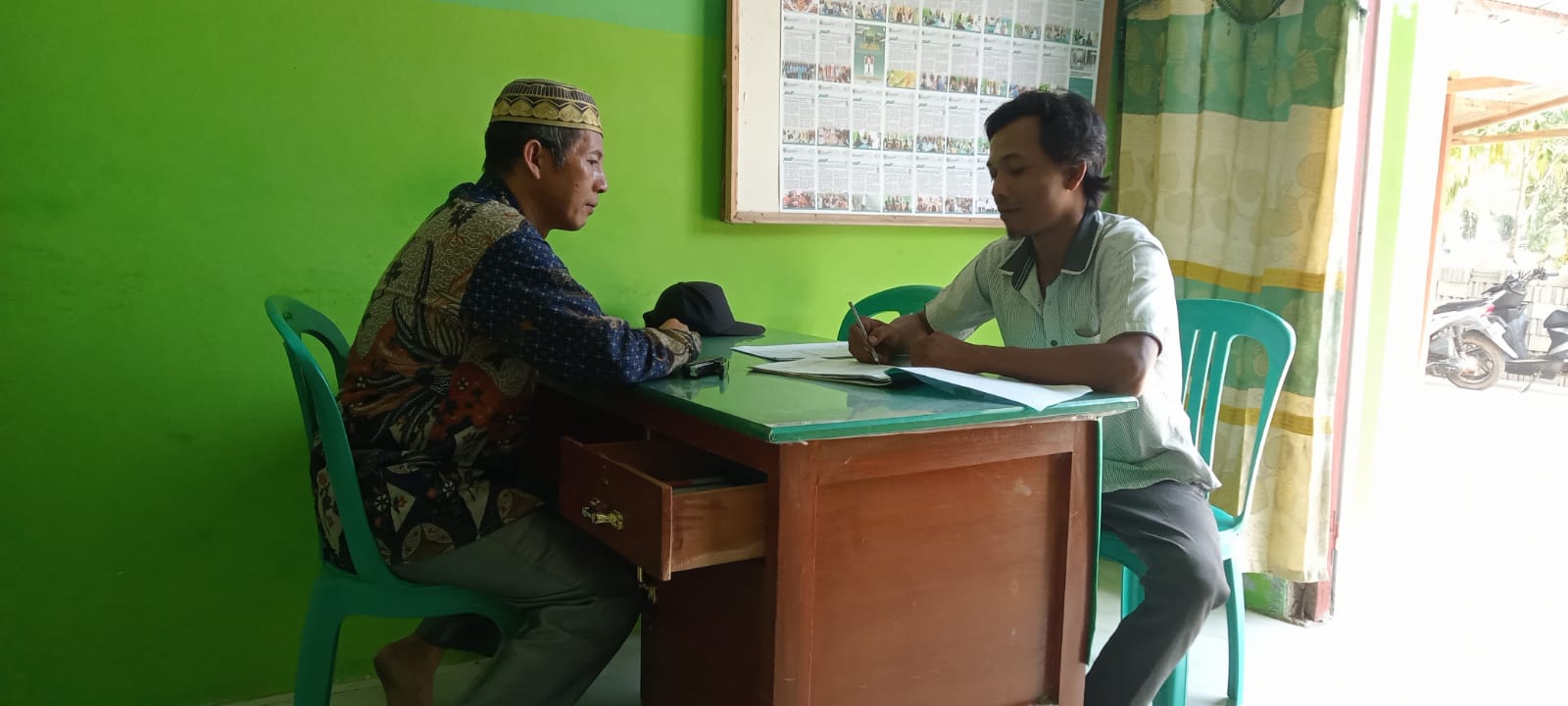 Memastikan Legalitas Buku Nikah, KUA Nebes berikan pelayanan Prima
