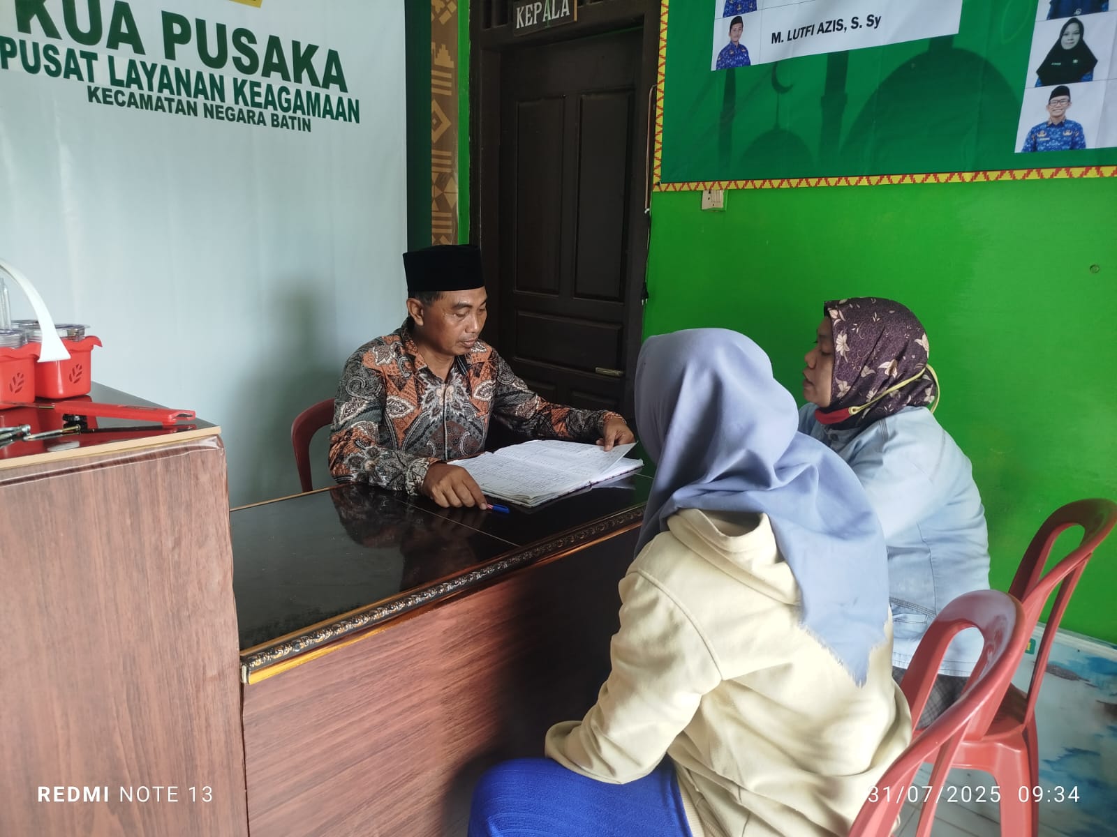 Muklisin : Tertib administrasi adalah kualitas Pelayanan.