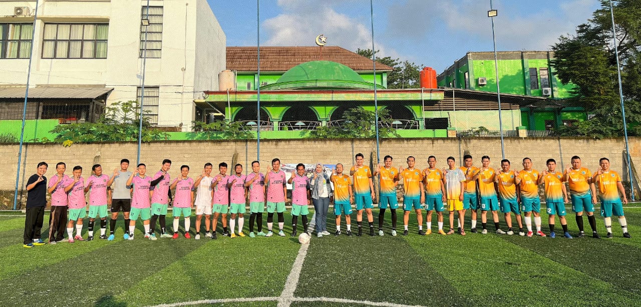 Friendly Match Soccer Keluarga BSI & Kemenag Kota Bandar Lampung.