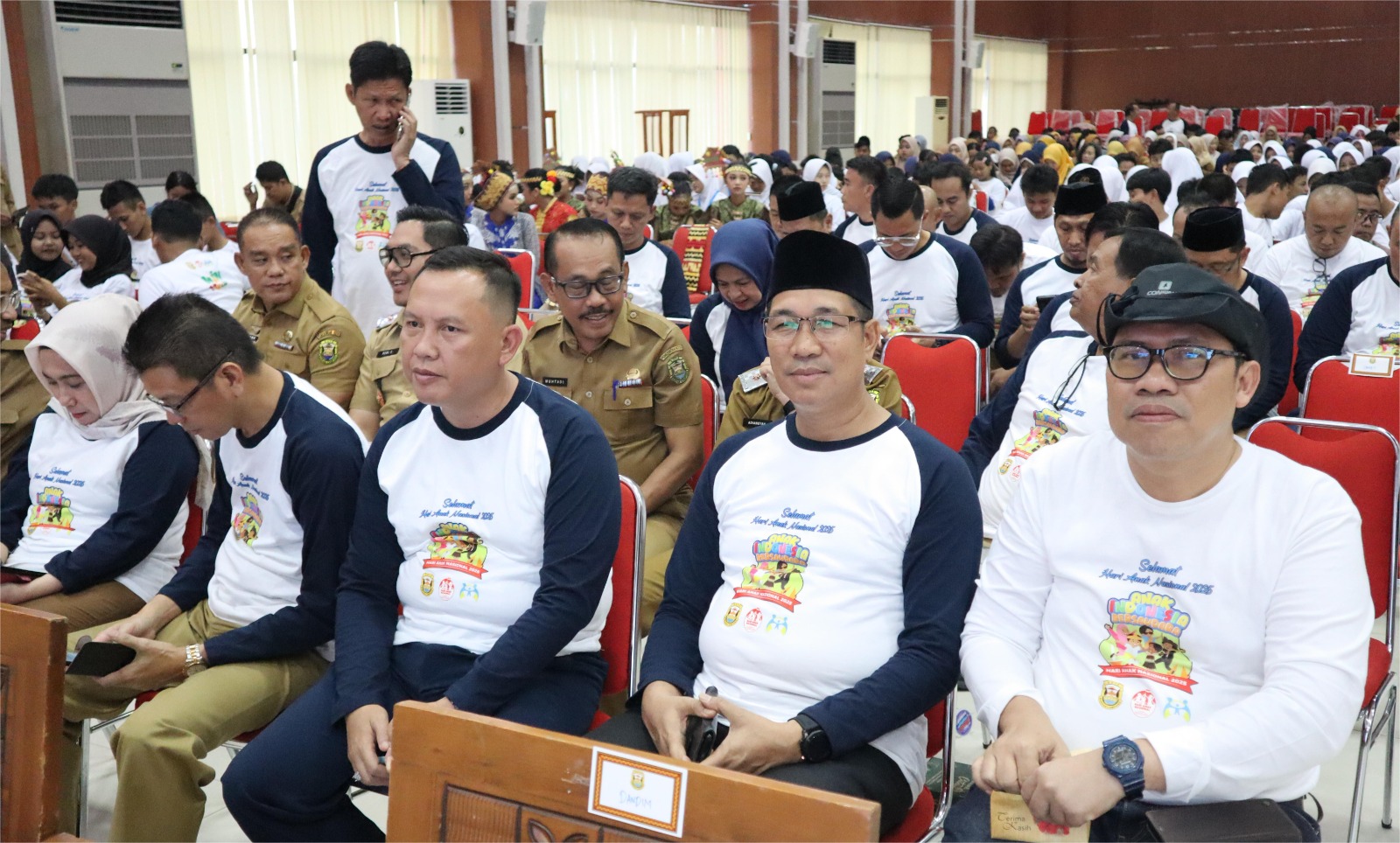Peringatan Hari Anak Nasional 2025, Kasi Penmad Hadiri Pengukuhan Forum Anak Kota Bandar Lampung