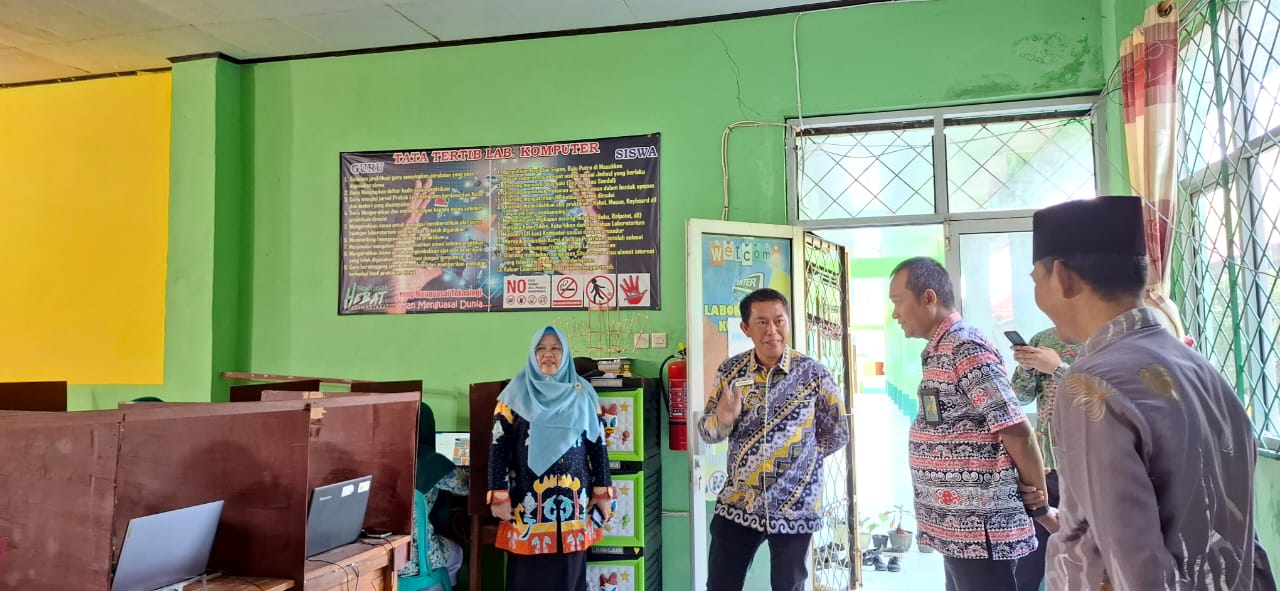 Ini Pesan Kasi Penmad Saat Monitoring ANBK di MAN 1 Tanggamus