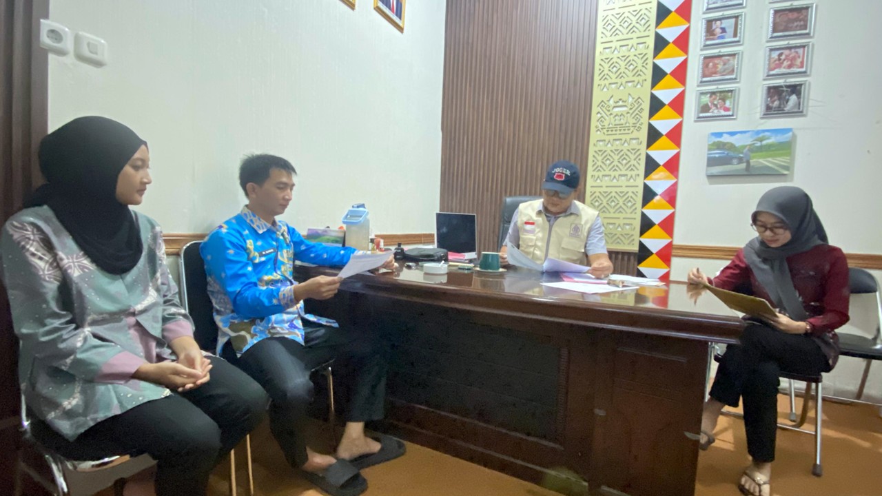 Kasubbag TU Kemenag Tanggamus Pimpin Rapat Persiapan Fasilitasi Sertifikasi Halal