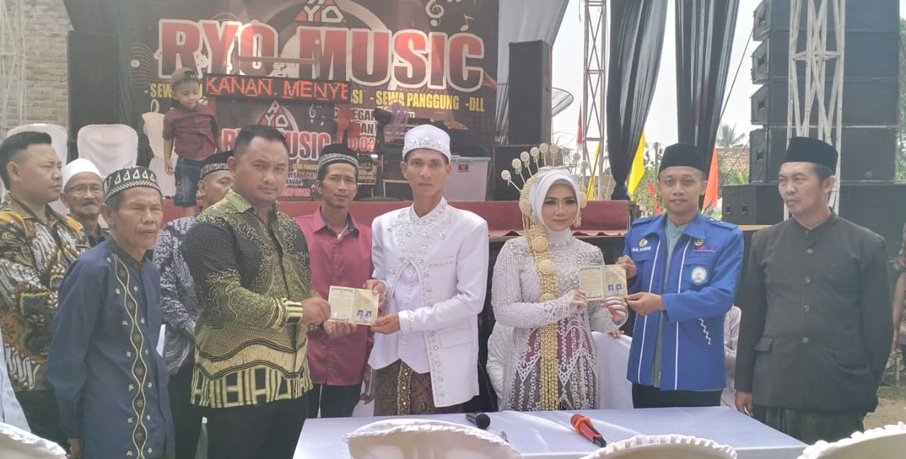 Sosialisasi GAS Pencatatan Nikah, Kepala Kampung Gisting Jaya Nyatakan Dukungan Penuh
