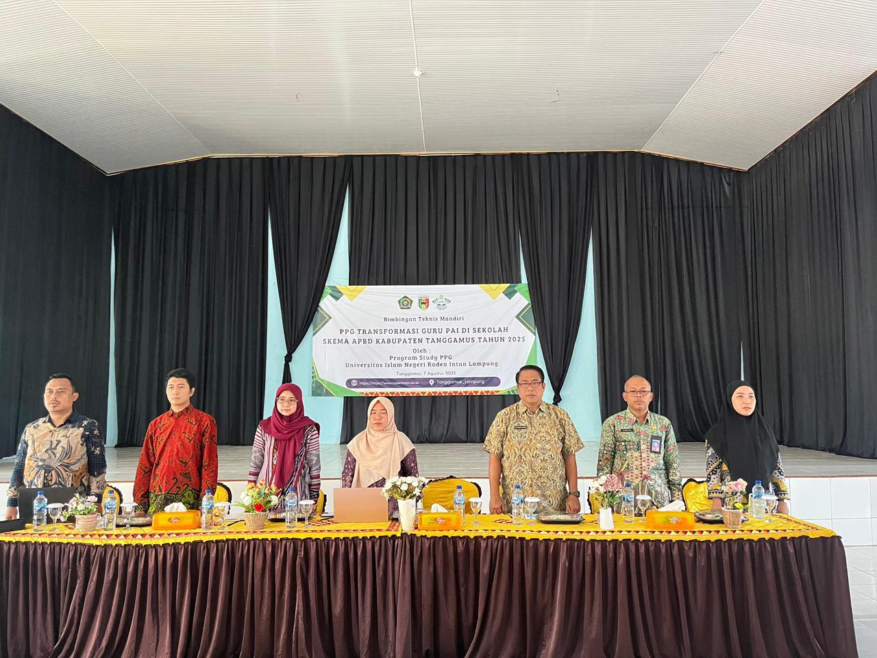 Sosialisasi Bimtek PPG Batch II Tanggamus 2025 Resmi Dibuka, Pemkab Tanggamus Bantu Biaya Melalui APBD