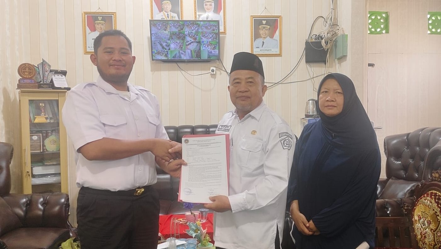SPPG Desa Kota Batu dan MTsN 1 Tanggamus Teken Perjanjian Kerja Sama Pemenuhan Gizi Siswa