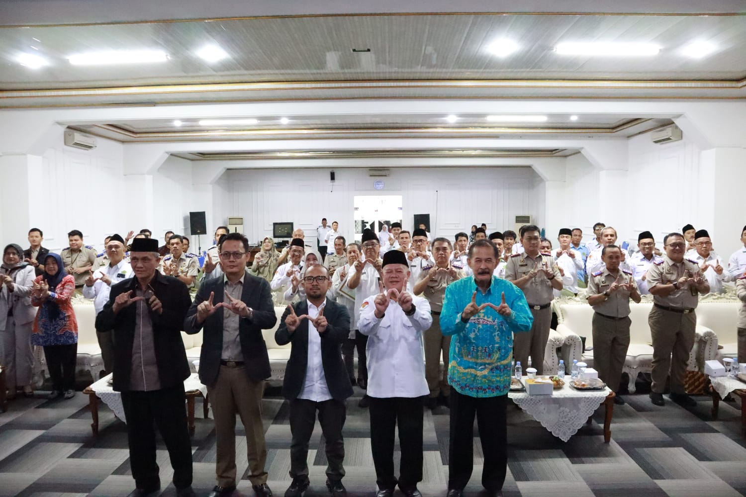 Kemenag Pesisir Barat Hadiri Kegiatan Percepatan Sertifikasi Tanah Wakaf di Kanwil Kemenag Lampung
