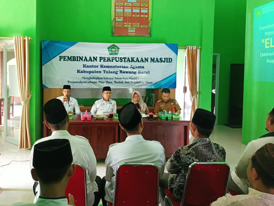 Kemenag Tubaba Dorong Transformasi Digital Perpustakaan Masjid Lewat Elipski