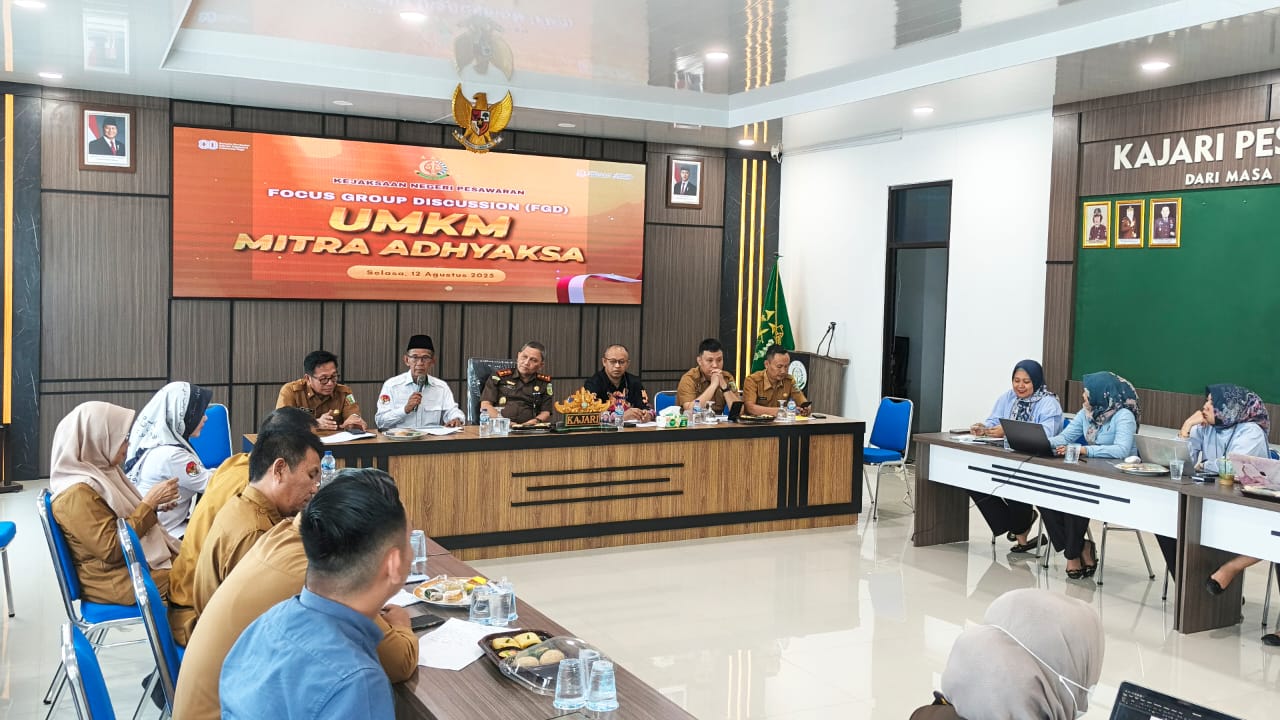 Ka. Kemenag Pesawaran Dukung Penuh Pengembangan UMKM Bersama Kejari Pesawaran