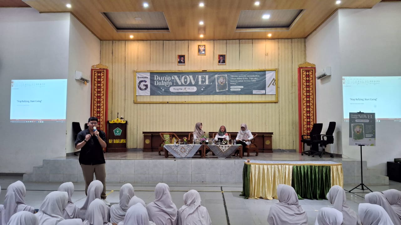 MAN 1 Bandar Lampung Gelar Sosialisasi Bersama Gramedia: “Tingkatkan Literasi dan Lawan Perundungan”