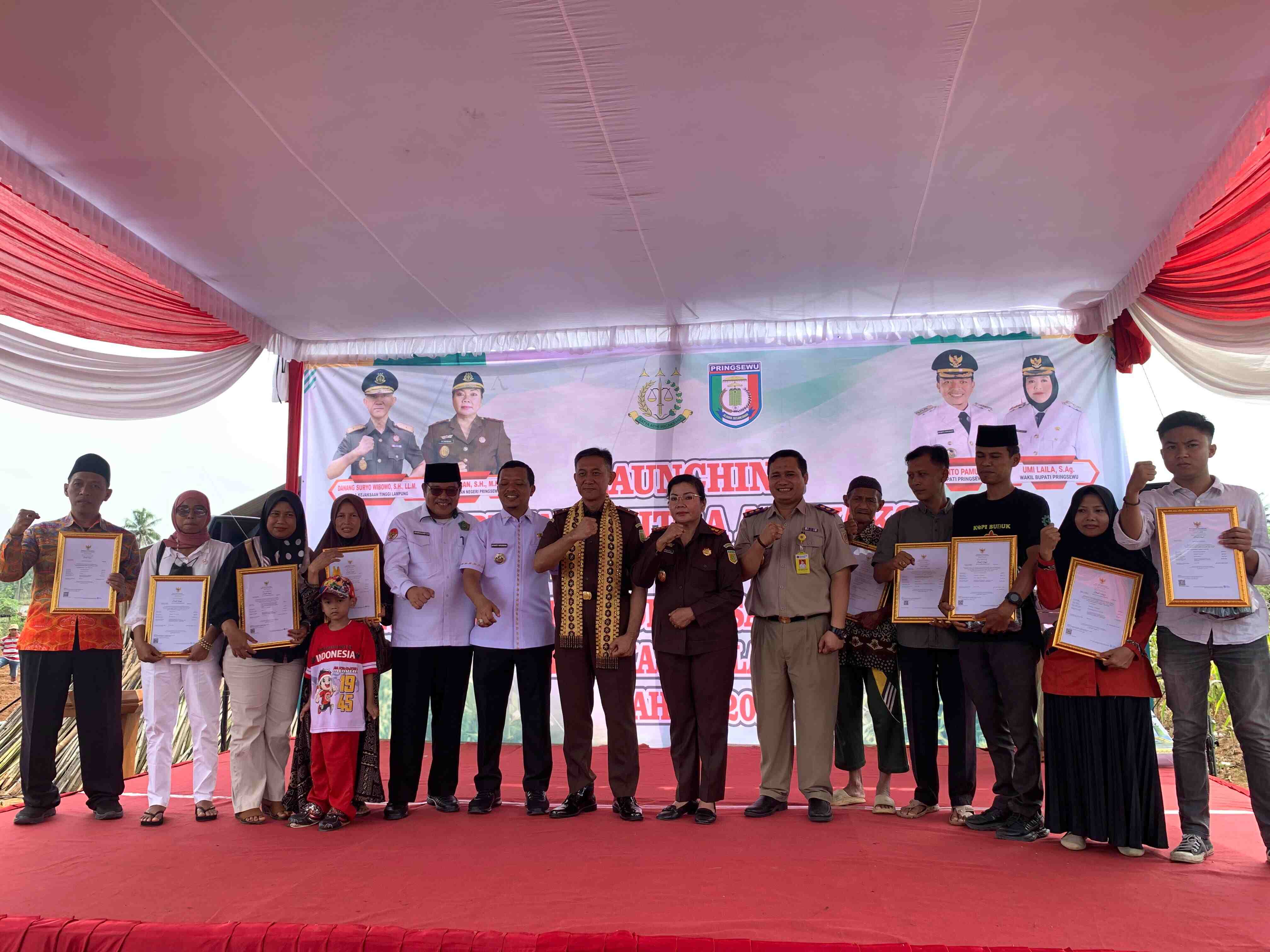 Sinergi Kejaksaan, Kemenag, dan BPN Dorong Pemberdayaan Petani & UMKM di Pringsewu