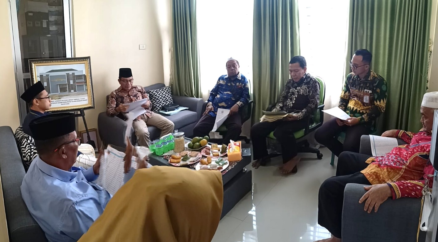 Kemenag Tubaba Laksanakan Pembinaan KBIHU  dan Verifikasi Jamaah Haji 1447 H/2026 M