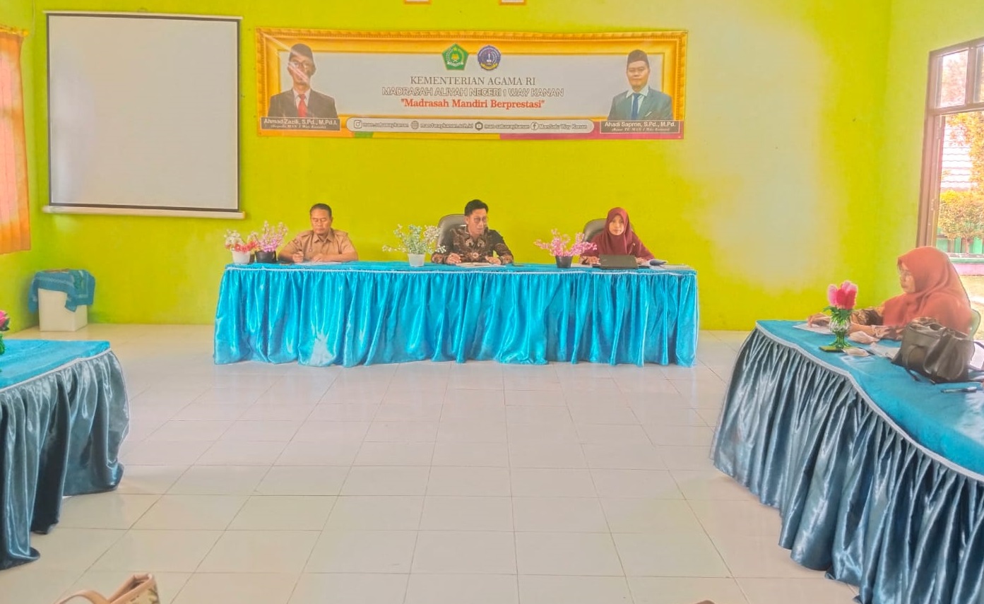 Peningkatan Efektivitas Manajemen Pendidikan Melalui Rapat Koordinasi Rutin di MAN 1 Way Kanan