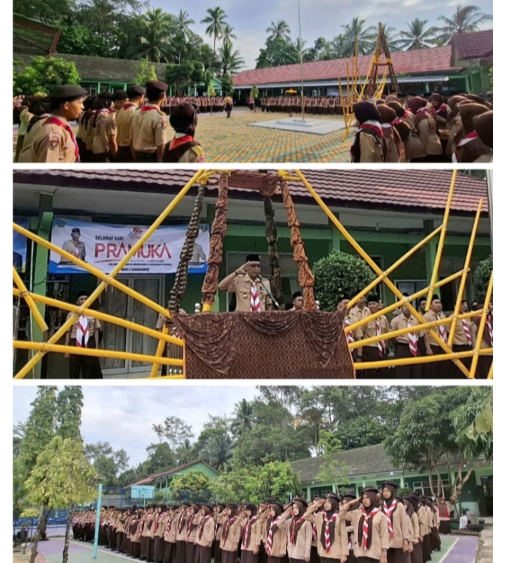 Selamat dan Sukses, Puncak Kegiatan Perkaju Penerimaan Tamu Ambalan MAN 1 Tanggamus