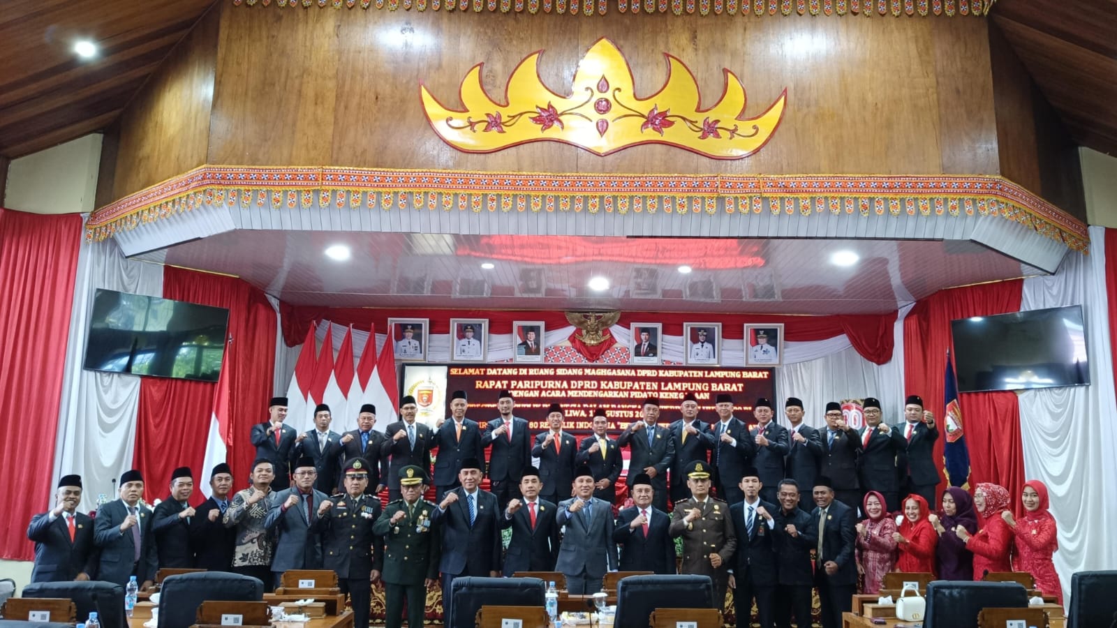 Pidato Kenegaraan HUT RI ke-80, Komitmen Bersama Menuju Indonesia Maju