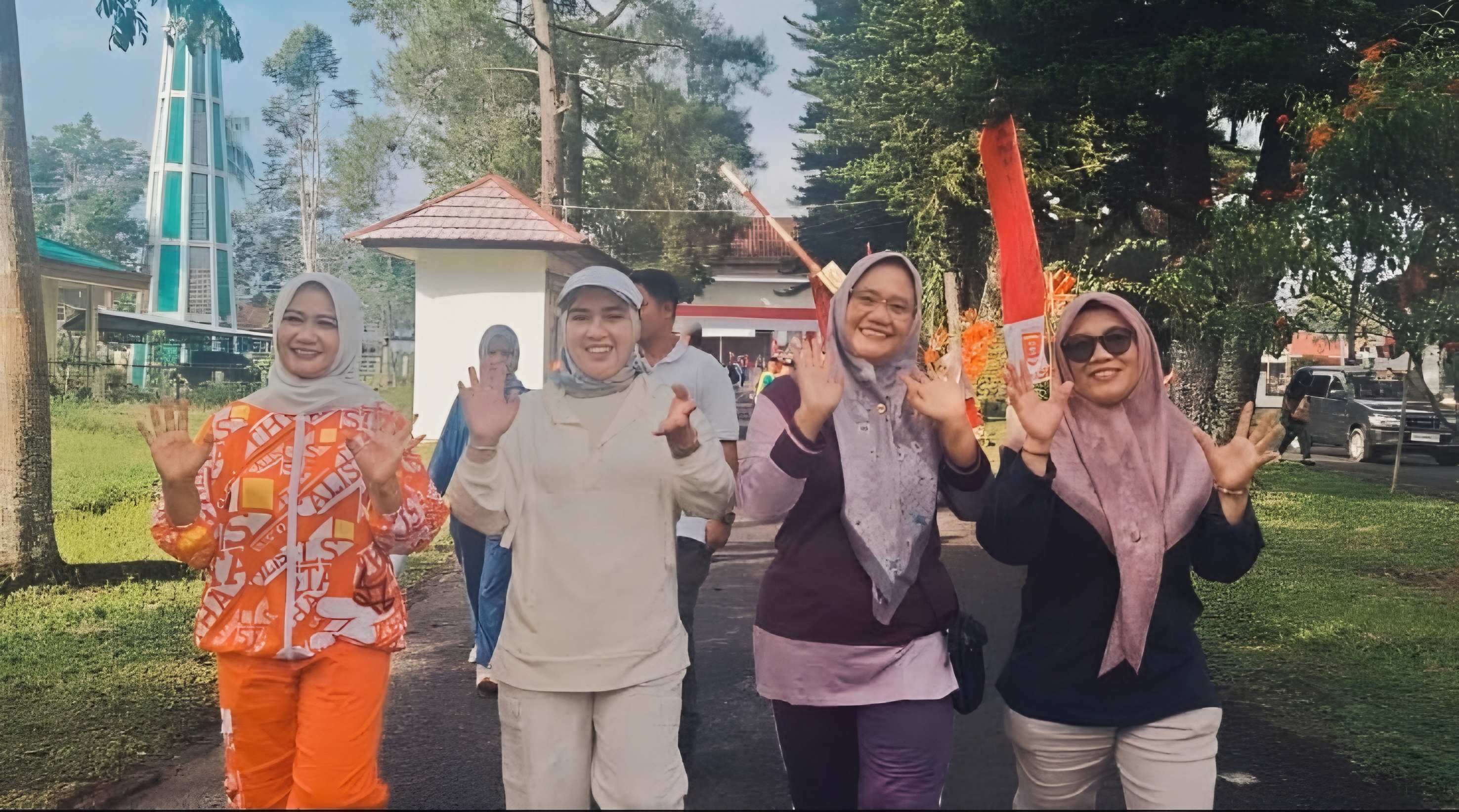 DWP Turut Ramaikan JSK Sekaligus Meriahkan Lomba Hias Tumpeng