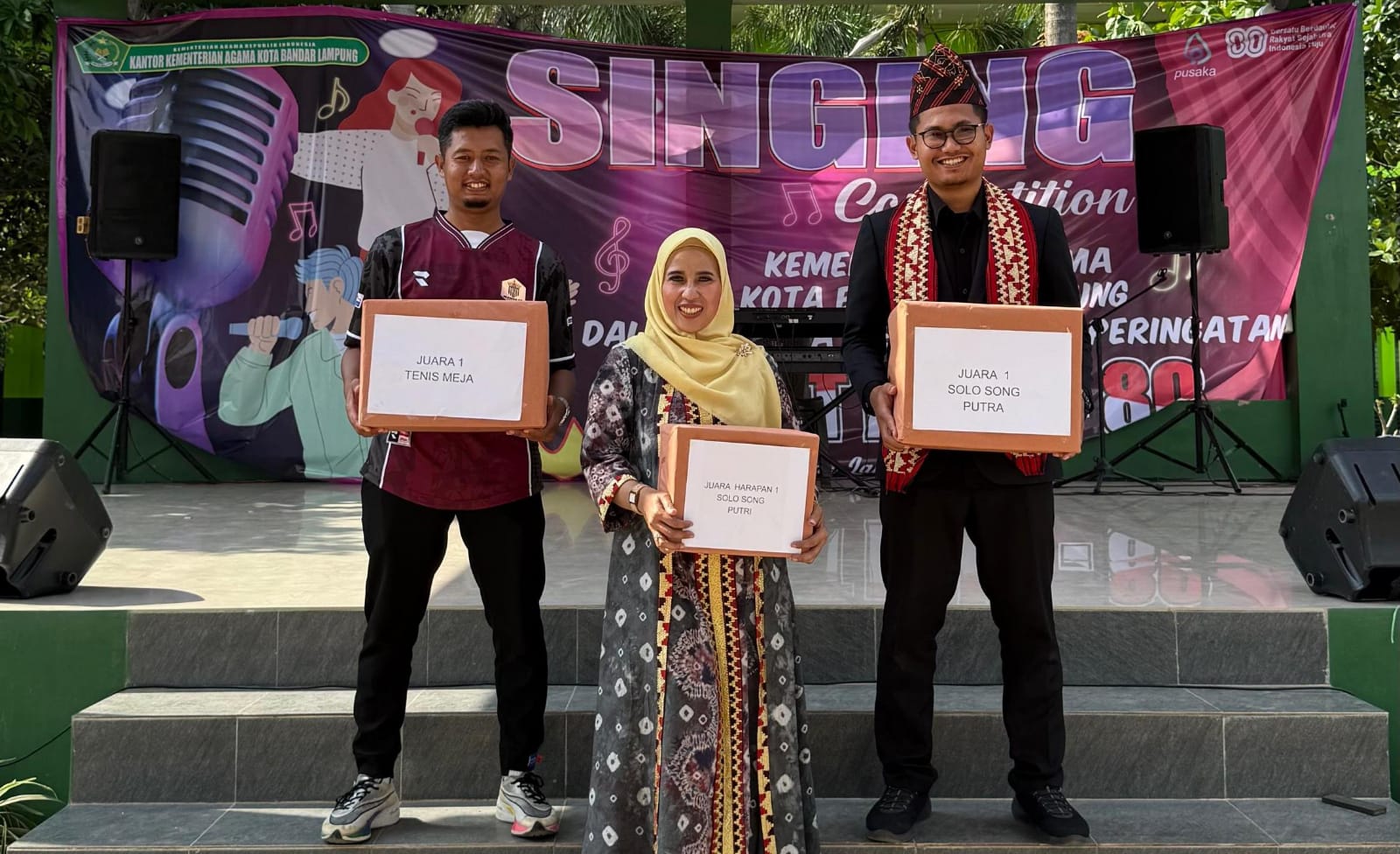 MAN 1 Bandar Lampung Raih Juara pada Lomba HUT Ke-80 Kemenag Kota Bandar Lampung