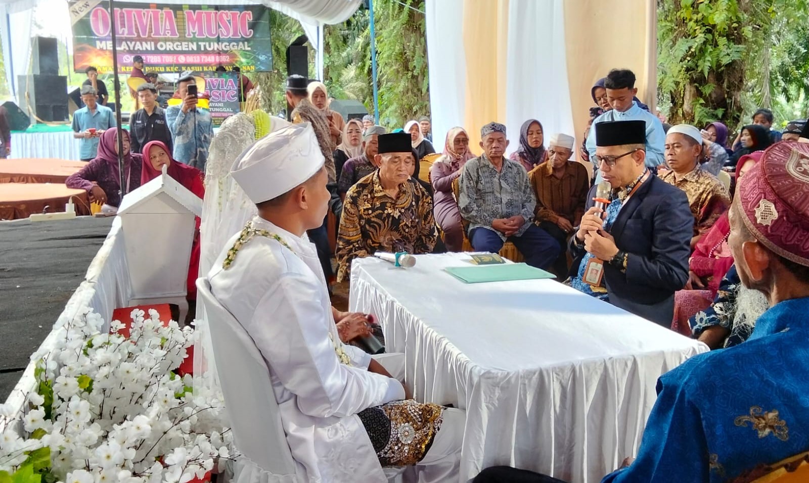 Nurhasan Effendi Laksanakan Pencatatan Nikah Tepat di Hari Ulang Tahun Kemerdekaan RI ke-80