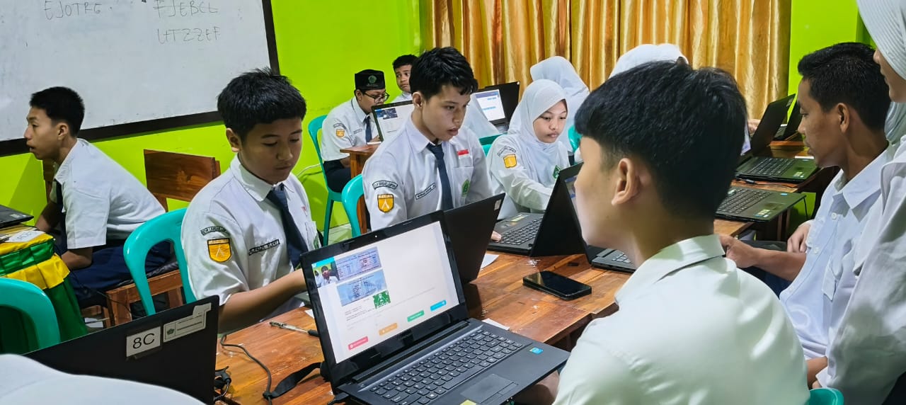 MTsN 1 Bandar Lampung Gelar Gladi ANBK Gelombang 1, 45 Peserta Ikuti Uji Coba di Ruang CBT