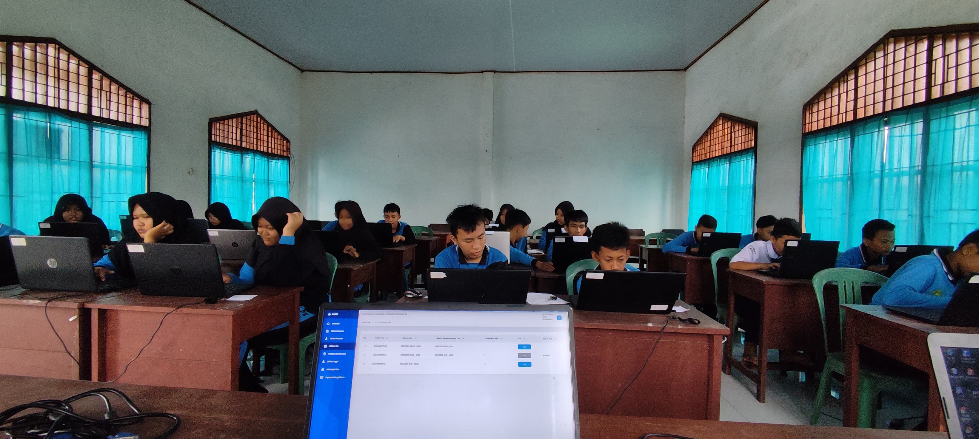 MTsN 1 Mesuji Gelar Simulasi ANBK, Uji Kesiapan Siswa dan Sistem CBT