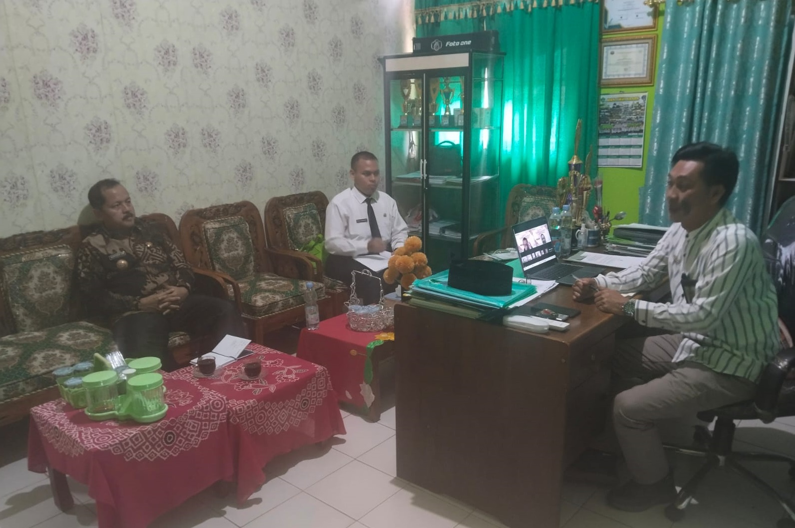 Riset Disertasi S3, Kepala Bapenda Way Kanan Teliti Pendidikan di MAN 1 Way Kanan