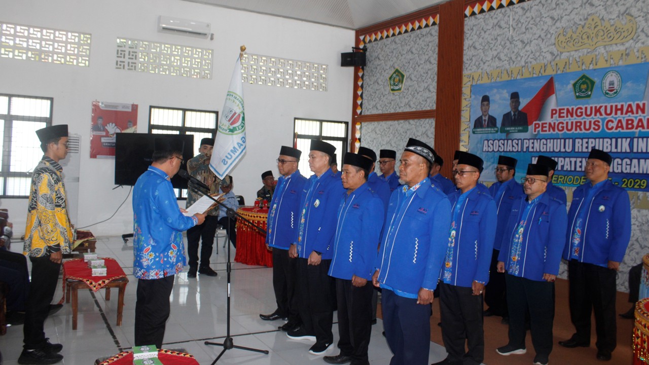 Pengurus Baru APRI Tanggamus Dikukuhkan, Siap Wujudkan Pelayanan Penghulu yang Unggul