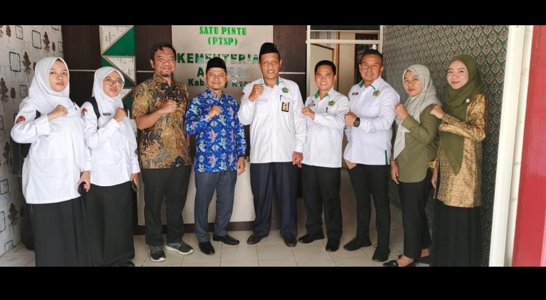 CPNS MTsN 2 Way Kanan Ikuti Monitoring Habituasi dan PKTBT, Siap Wujudkan ASN Profesional