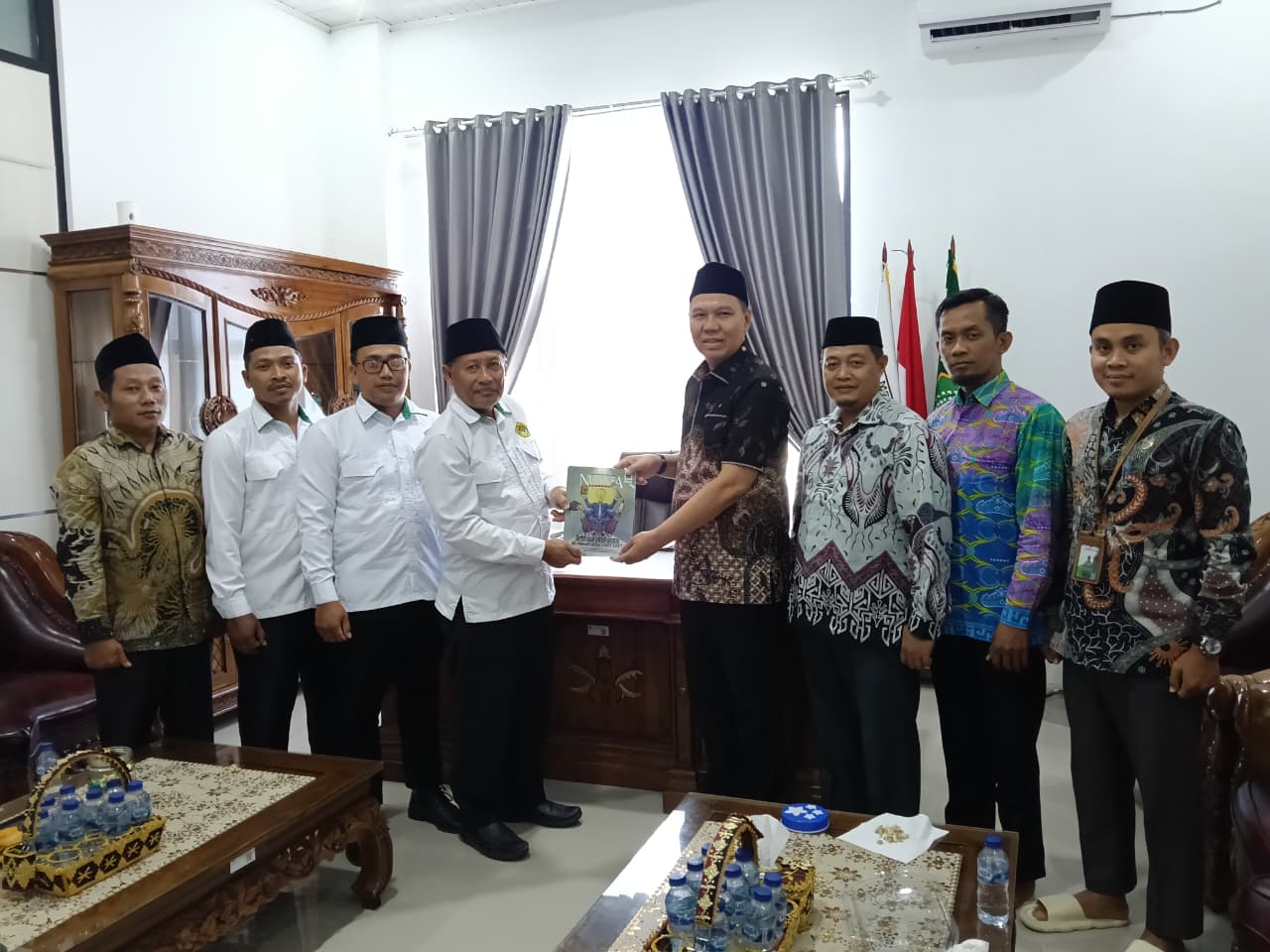 Kepala Kemenag Mesuji Terima Koordinasi LDII Bahas Program Kerja