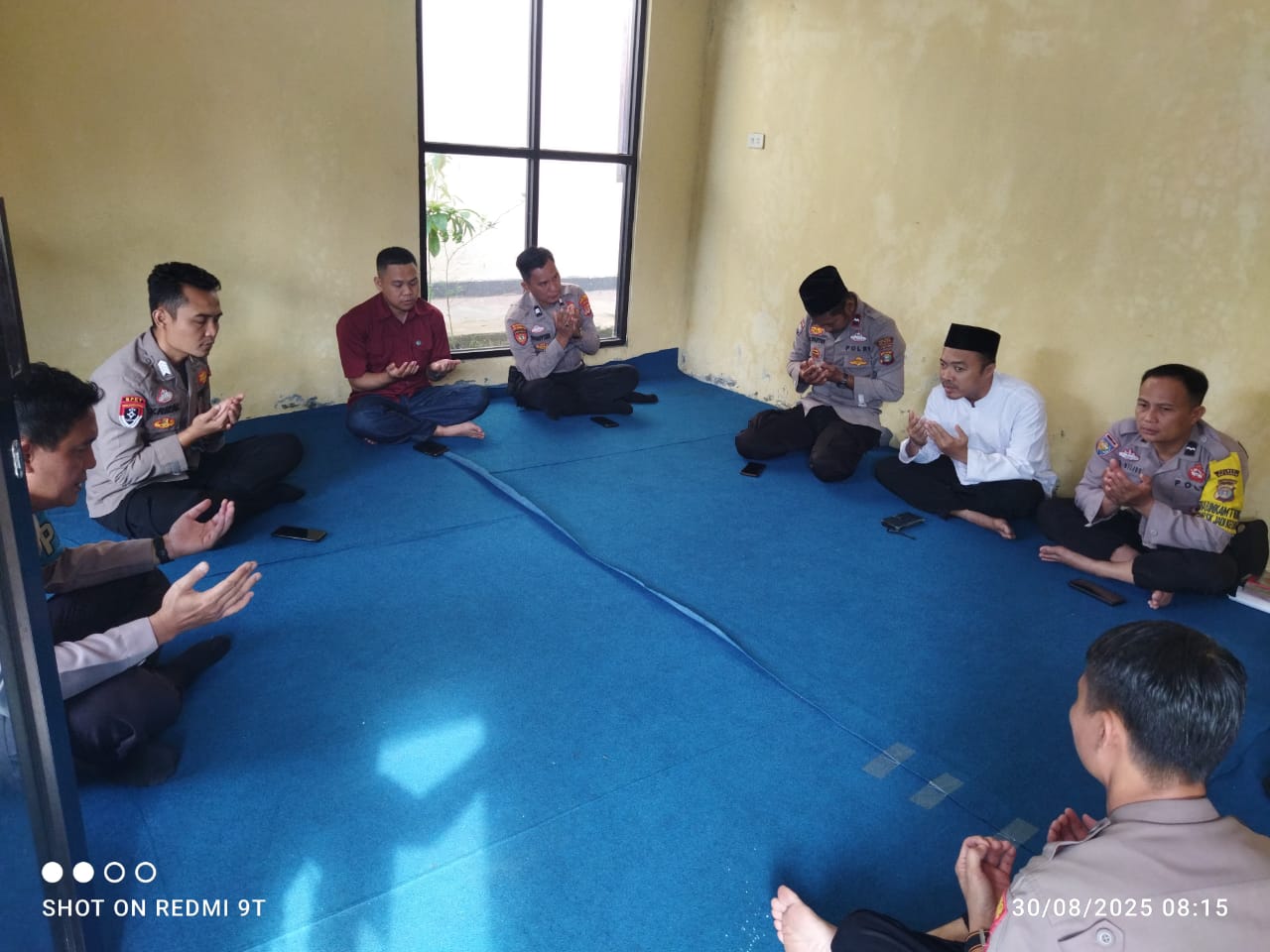 KUA Kasui Hadiri Doa Bersama Polsek Kasui untuk Kedamaian Bangsa
