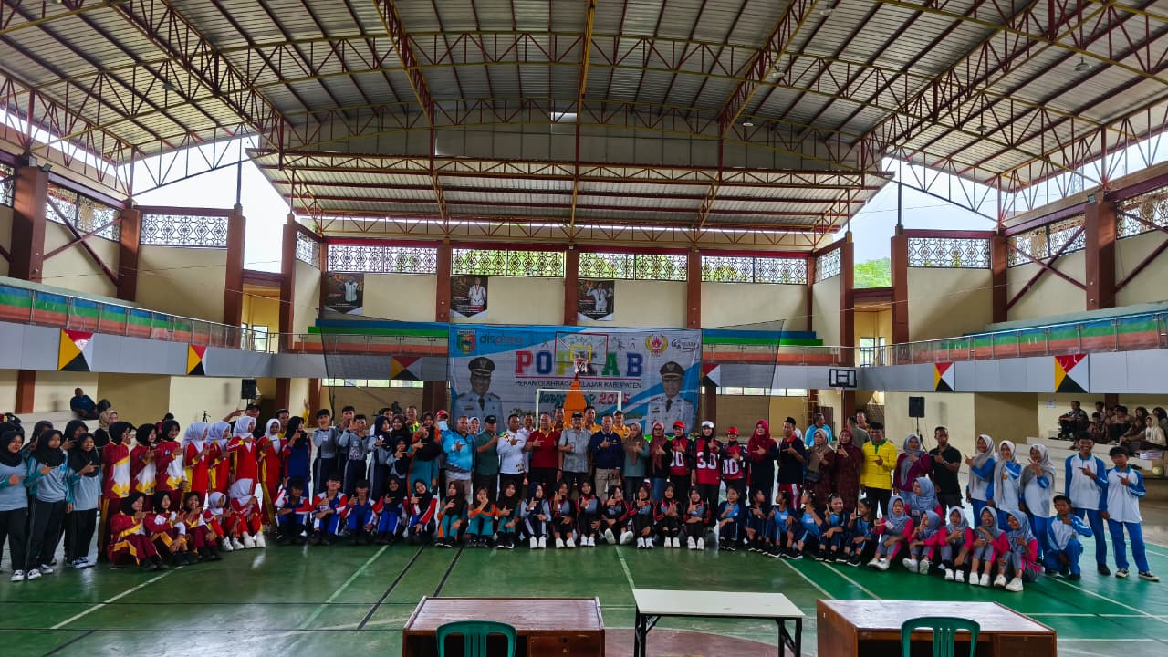 6 Peserta Didik MTsN 2 Tanggamus Ikuti Pembukaan Lomba SKJ, Senam Anak Indonesia Hebat